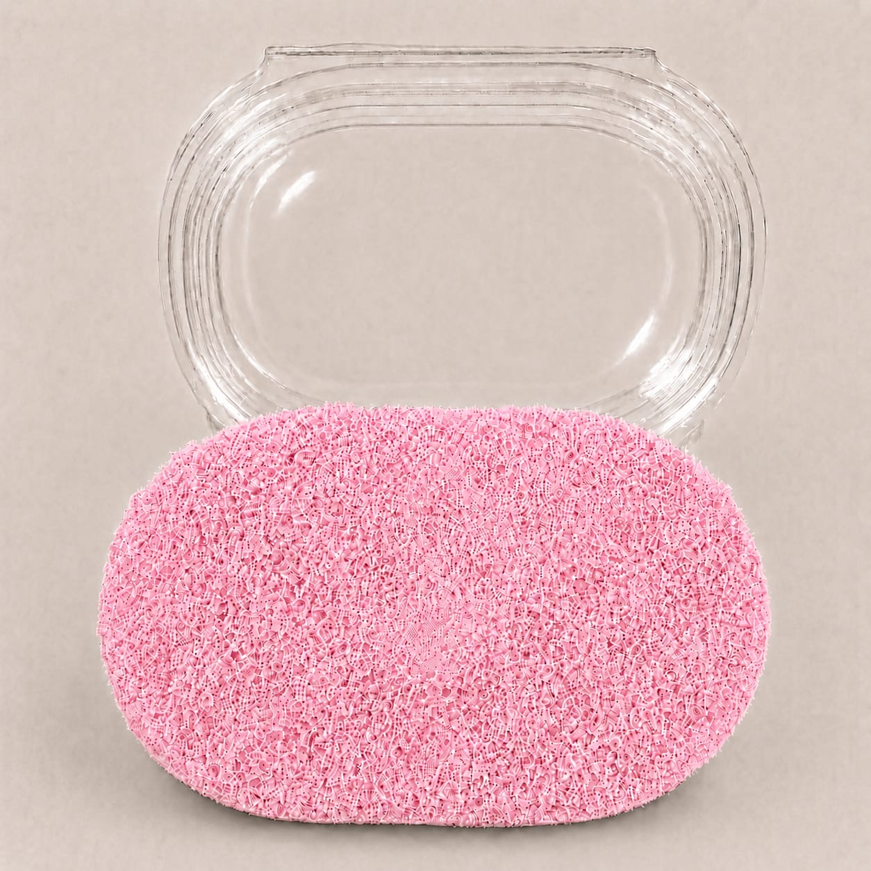Cherry Wax Soap Filled Sponge
