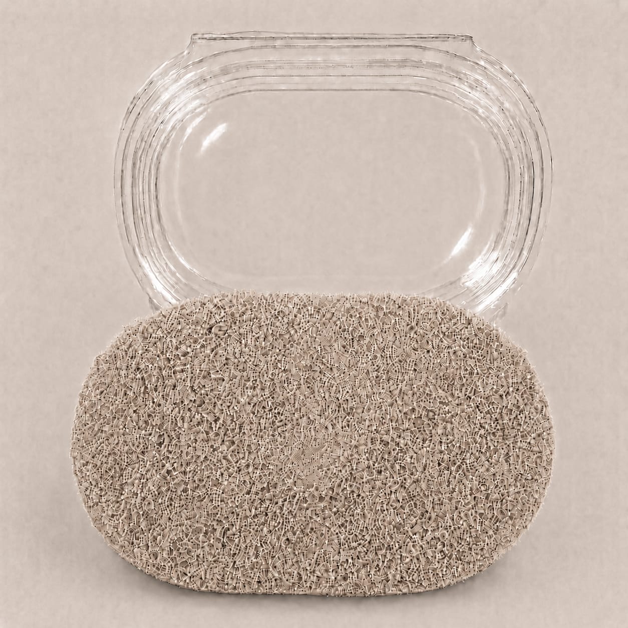 Jet Poppy Soap Filled Sponge